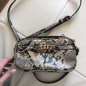 Snake skin purse